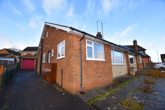 Thumbnail Semi-detached bungalow for sale in Goodwood Close, Newby, Scarborough