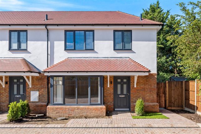 Thumbnail End terrace house for sale in London Road, Stoneleigh, Surrey