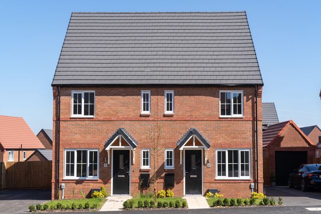 Thumbnail Semi-detached house for sale in "The Hanbury" at Brookfield Road, Burbage, Hinckley