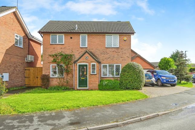 Thumbnail Detached house for sale in Willow Close, Kingsbury, Tamworth