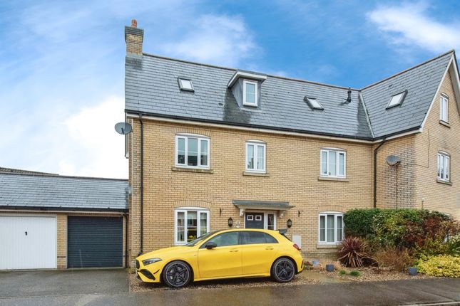 Thumbnail Semi-detached house for sale in Redwing Drive, Stowmarket