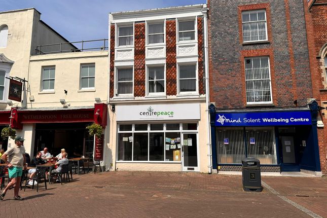 Retail premises to let in High Street, Gosport