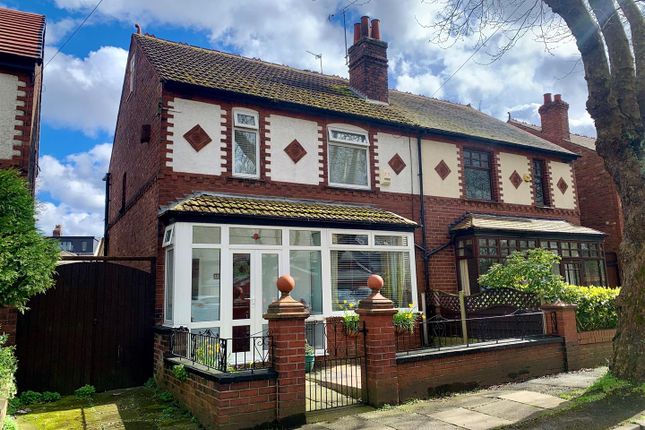 Thumbnail Semi-detached house for sale in Greenfield Avenue, Urmston, Manchester