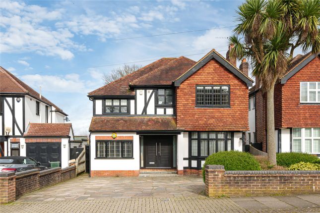 Thumbnail Detached house for sale in Wood Lodge Lane, West Wickham