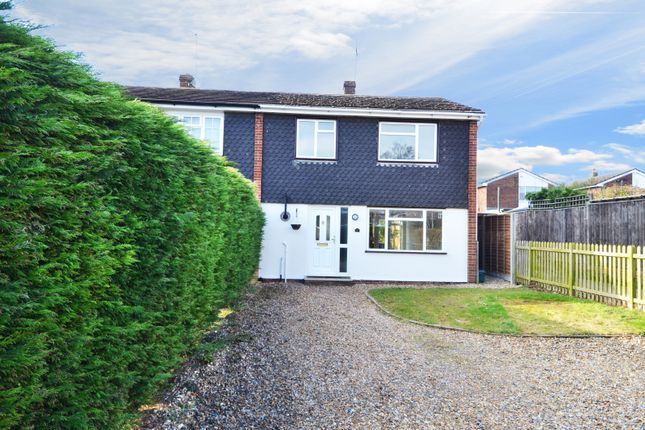 Thumbnail End terrace house to rent in Harries Way, Holmer Green, Buckinghamshire