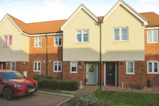Thumbnail Terraced house for sale in Victoria Close, West Row, Bury St. Edmunds