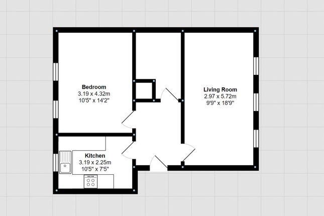 Flat for sale in Branston Street, Birmingham