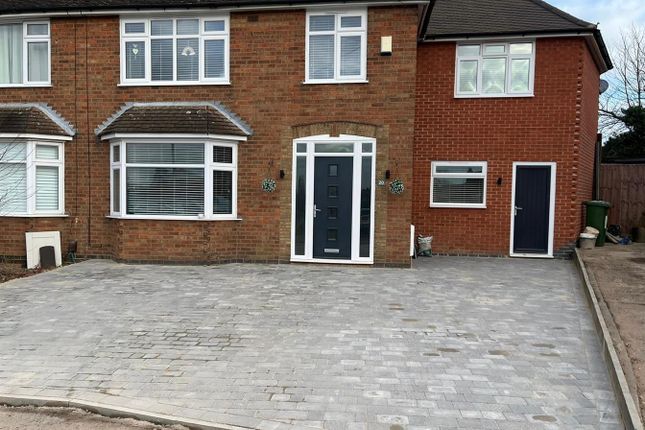 Thumbnail Semi-detached house for sale in Westdale Avenue, Glen Parva, Leicester