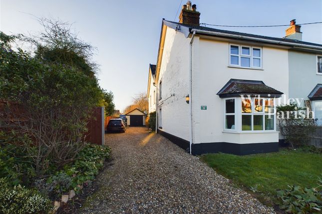 Thumbnail Semi-detached house for sale in The Street, North Lopham, Diss