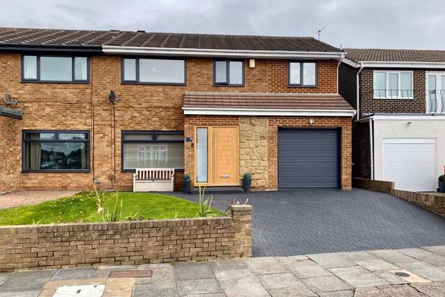 Thumbnail Semi-detached house for sale in Moor Close, North Shields