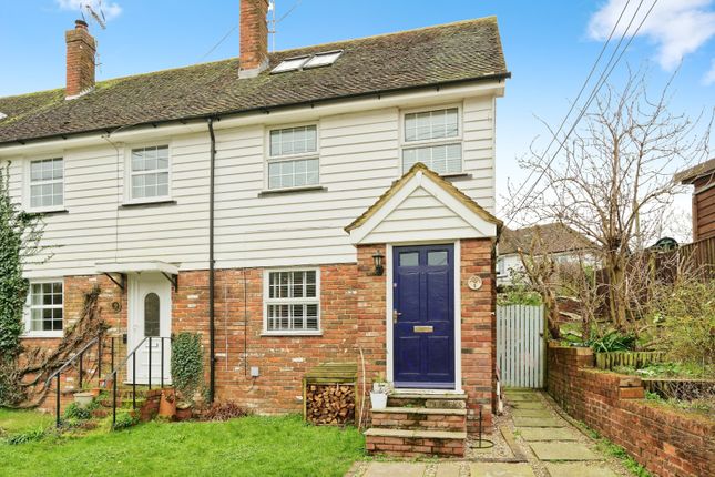 Thumbnail End terrace house for sale in Lower Road, Stone Stile Road, Shottenden, Canterbury