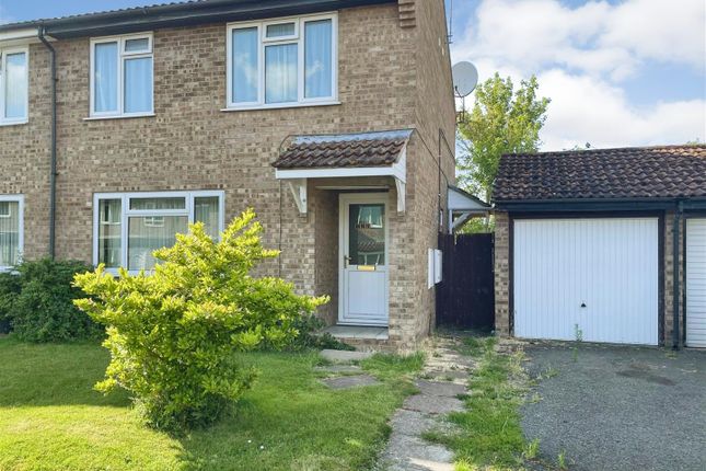 Thumbnail Semi-detached house for sale in Northfield Park, Soham, Ely