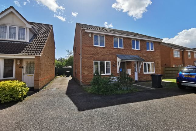Thumbnail Semi-detached house to rent in Melrose Drive, Bedford