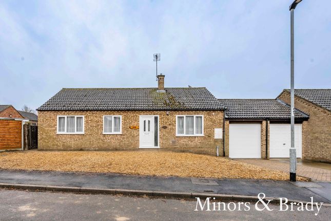 Thumbnail Detached bungalow to rent in Lovell Gardens, Watton, Thetford