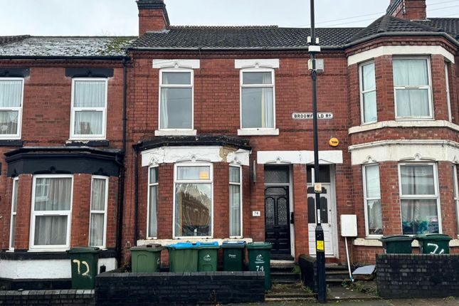 3-bed terraced on 74 Broomfield Road, Coventry, £135,000