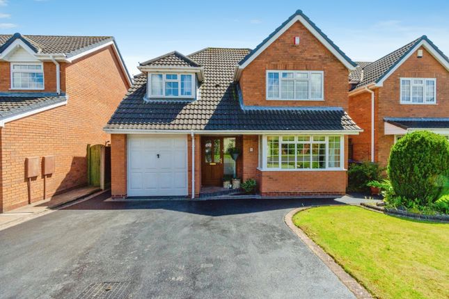 Thumbnail Detached house for sale in Fair Lady Drive, Burntwood, Staffordshire
