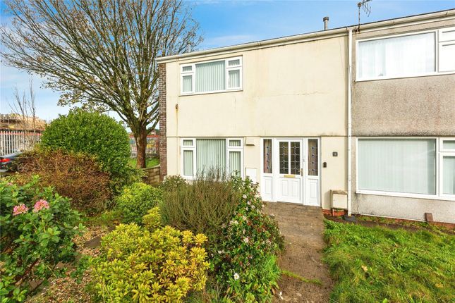 Thumbnail End terrace house for sale in Aneurin Close, Sketty, Swansea