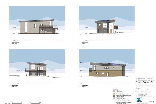 Plot 1Proposed Elevations Pic