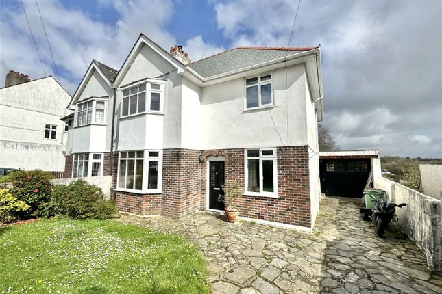 Thumbnail Semi-detached house for sale in Torland Road, Hartley, Plymouth