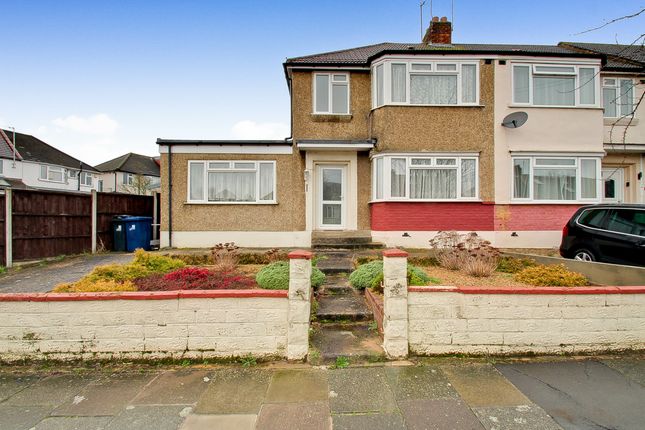Thumbnail End terrace house for sale in Hadden Way, Greenford