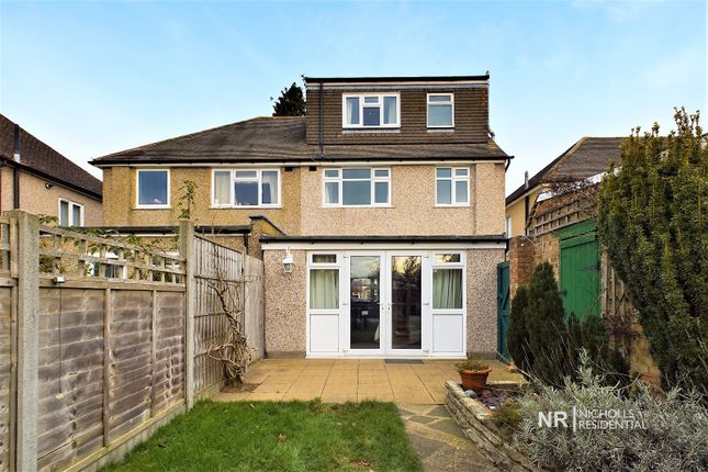 Semi-detached house for sale in Oakhurst Road, West Ewell, Surrey.