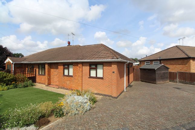 Thumbnail Semi-detached bungalow for sale in Whittle Road, Lutterworth