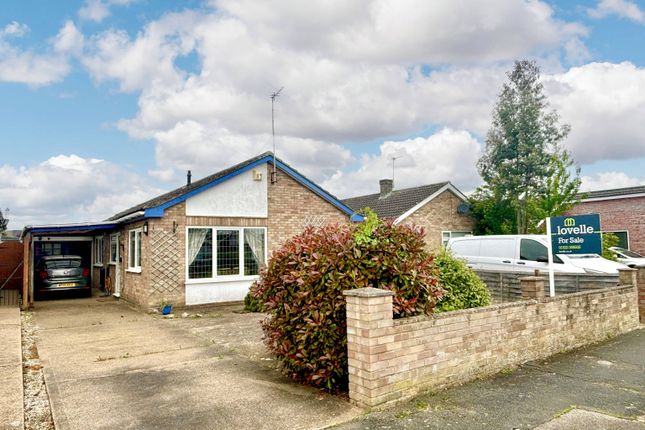 Thumbnail Detached bungalow for sale in Merleswen, Dunholme
