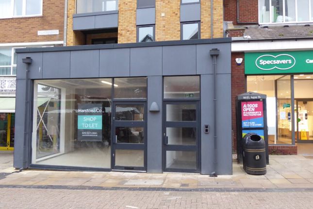Retail premises to let in 201 High Street, Walthamstow, London