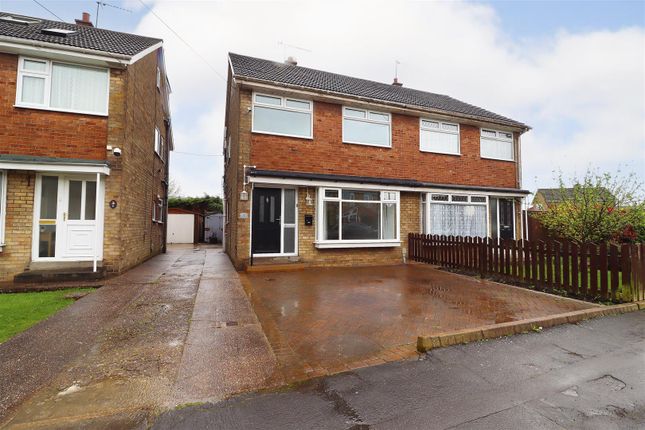 Thumbnail Semi-detached house for sale in Brigg Drive, Hessle