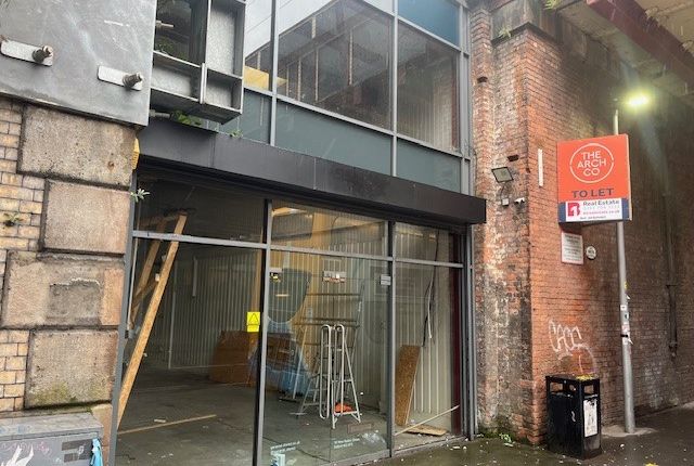 Retail premises to let in New Bailey Street, Salford