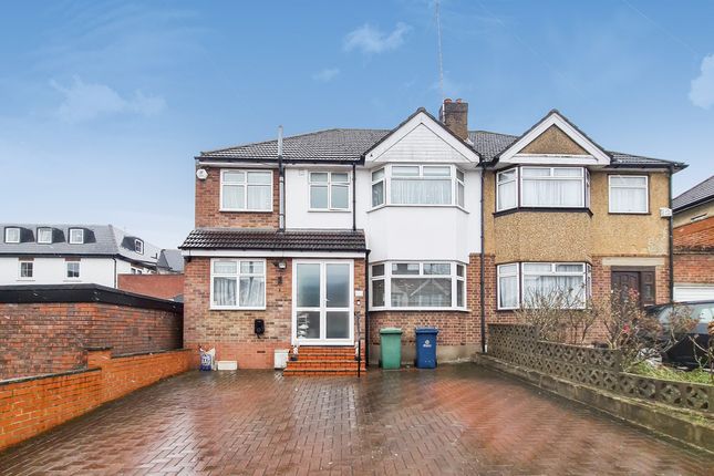 Thumbnail Semi-detached house for sale in Albany Crescent, Edgware