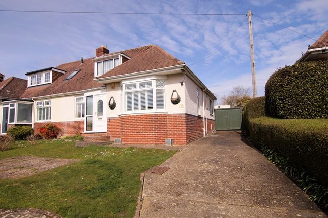 Semi-detached bungalow for sale in The Hillway, Portchester, Fareham