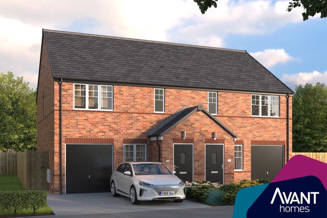 Thumbnail Semi-detached house for sale in "The Oakwood" at Hay Green Lane, Birdwell, Barnsley