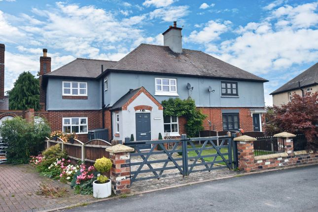 Semi-detached house for sale in The Crescent, Hodnet, Market Drayton