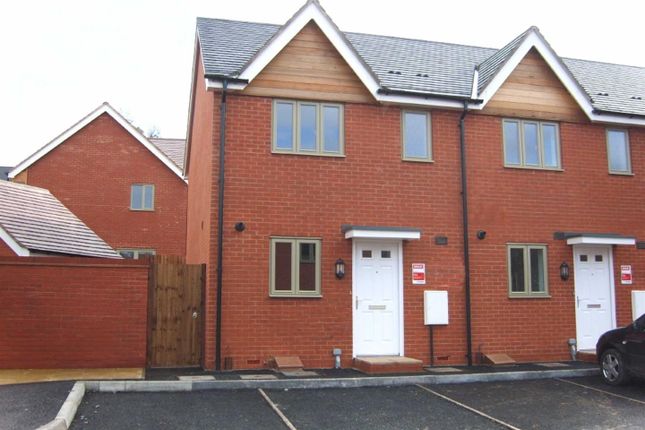 Thumbnail End terrace house to rent in Campbell Road, Hereford