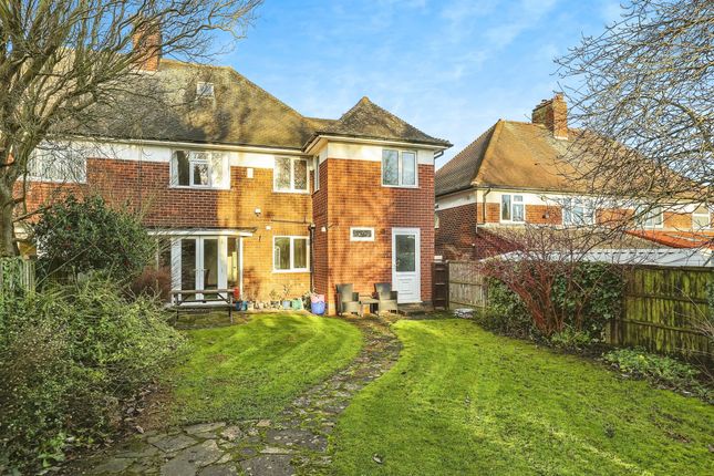 Semi-detached house for sale in Long Hill Rise, Hucknall, Nottingham