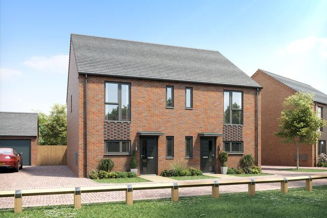 Thumbnail Semi-detached house for sale in "The Jasper" at Worsell Drive, Copthorne, Crawley