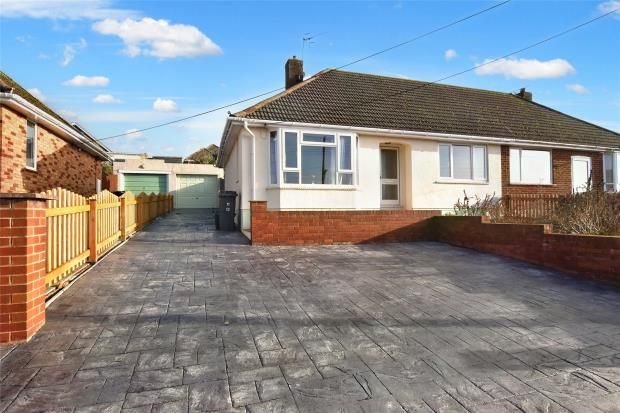 Semi-detached bungalow for sale in Littlemead Lane, Exmouth, Devon