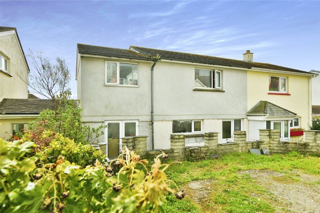 Semi-detached house for sale in North Road, Torpoint, Cornwall