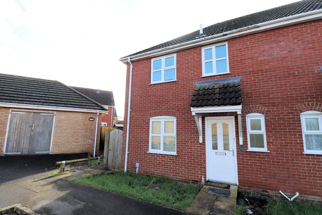 Thumbnail End terrace house for sale in Ostlers Road, Downham Market