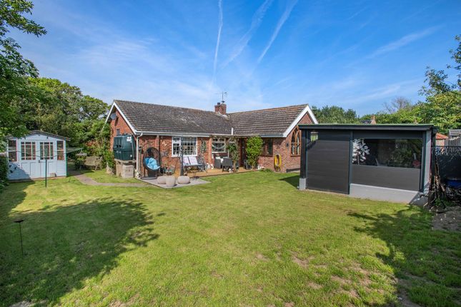Thumbnail Detached bungalow for sale in The Paddock, Happisburgh, Norwich