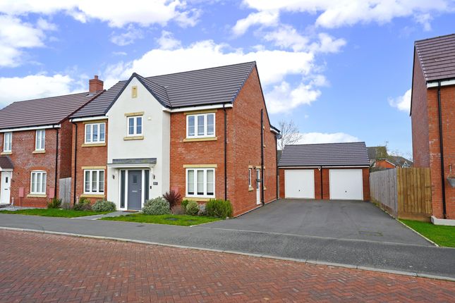 Thumbnail Detached house for sale in Crowfoot Way, Broughton Astley, Leicester, Leicestershire