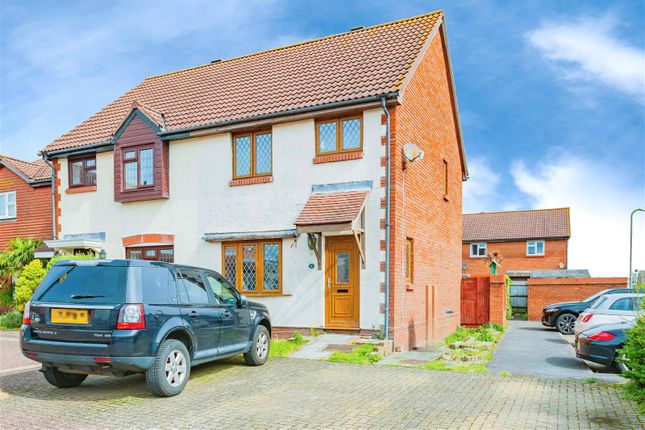 Thumbnail Semi-detached house for sale in Kynon Close, Gosport, Hampshire