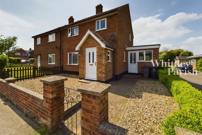 Semi-detached house for sale in Heckfield Green, Hoxne, Eye