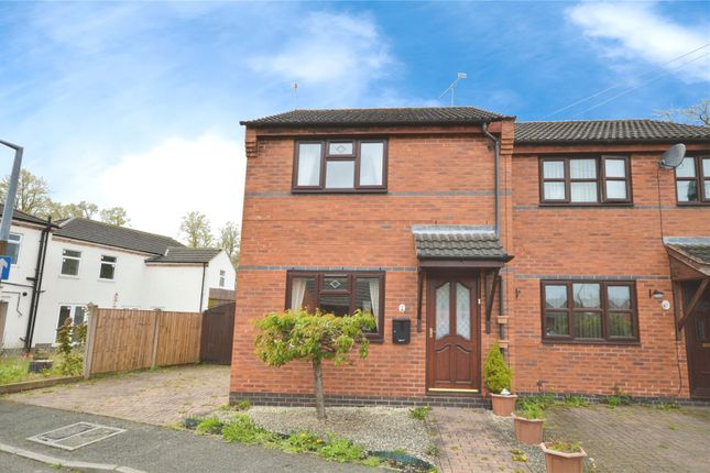 End terrace house for sale in New Street, Church Gresley, Swadlincote, Derbyshire