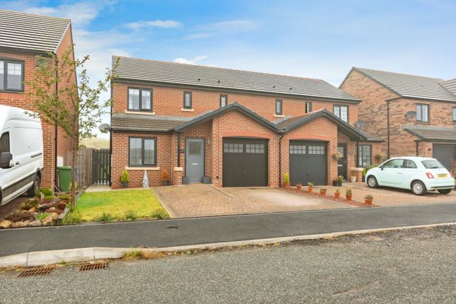 Thumbnail Semi-detached house for sale in Fairhaven Way, Cramlington