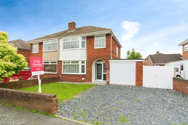 Thumbnail Semi-detached house for sale in Maple Grove, Whitby, Ellesmere Port, Cheshire