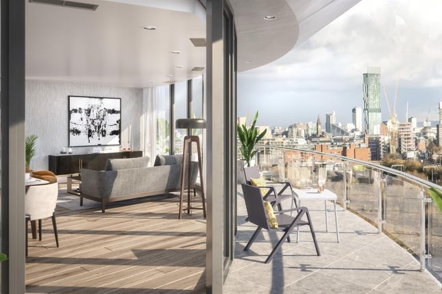 2-bed flat on 26, Pomona Island, Manchester, £240,000