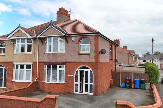 Thumbnail Semi-detached house for sale in Clifton Park Road, Rhyl