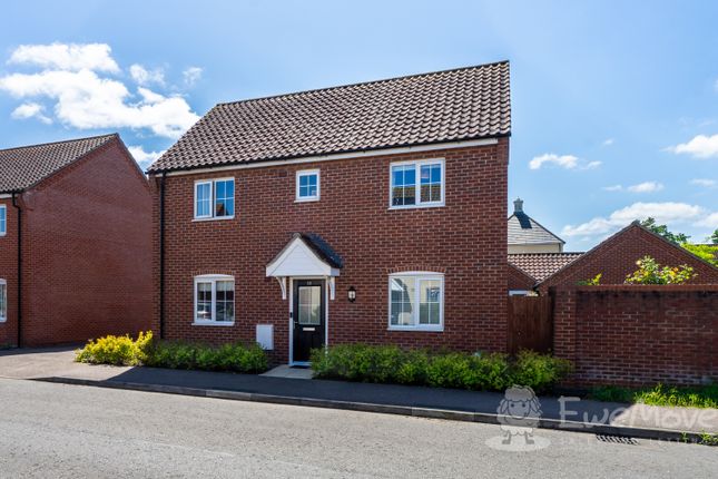 Thumbnail Detached house for sale in Albini Way, Wymondham